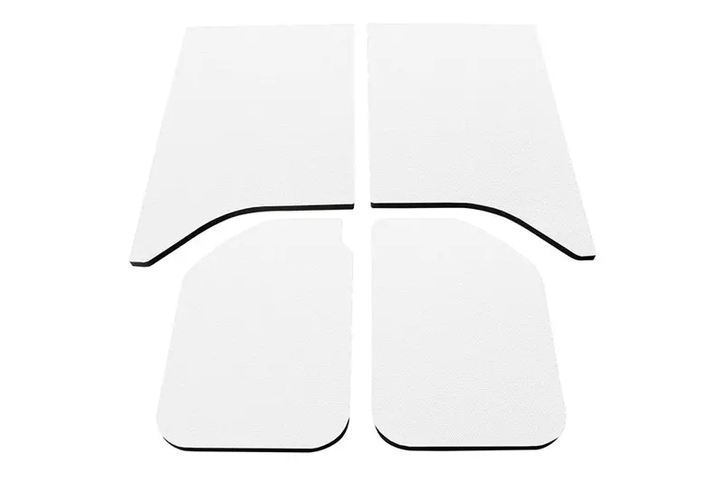 Jeep Wrangler Jk 2-Door Jeep Wrangler Jk Dei Sound Deadening Headliner, White Original Finish 1