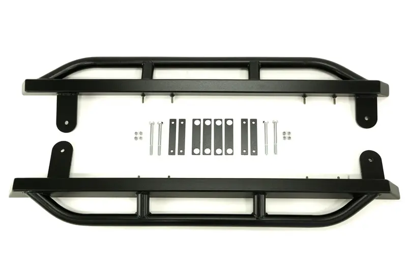 Jeep Wrangler Jk 2-Door Rock Hard 4X4 Patriot Series Tube Style Rocker Guards 1