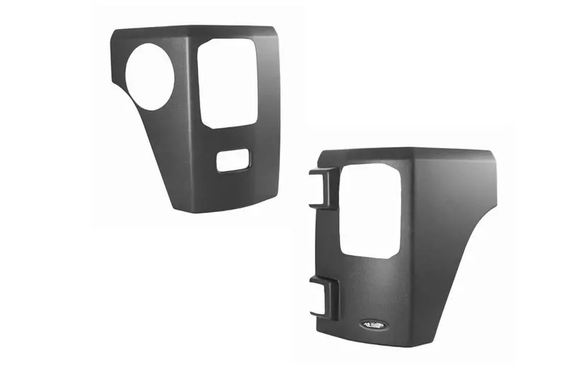 Jeep Wrangler Jk 2-Door Rugged Ridge Rear Corner Body Armor, Pair 1