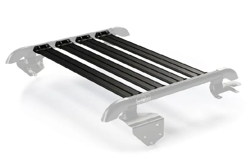Jeep Wrangler Jk 2-Door Teraflex Nebo Roof Rack Cargo Slat Kit 4Pc, Black - Jk 2Dr 1