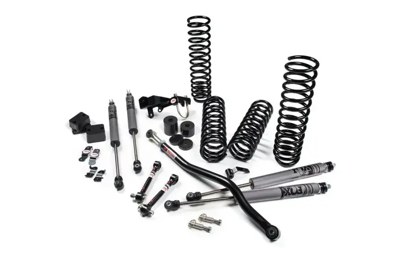 Jeep Wrangler Jk 2Dr Jks J-Venture 2.5In Lift Kit W/ Fox Remote Reservoir Shocks 1