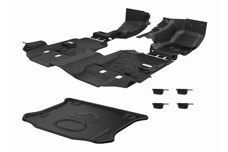 Jeep Wrangler Jk 4-Door Armorlite Complete Full Floor Kit, Mesa Smoke 1