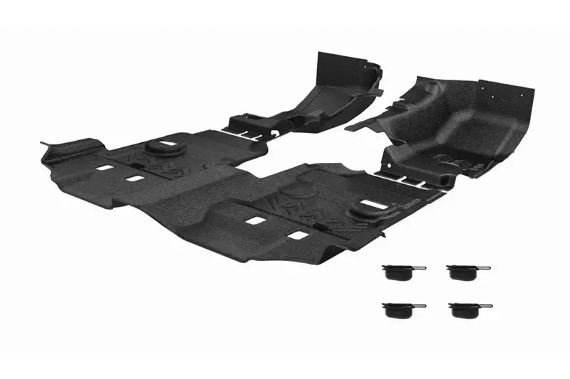 Jeep Wrangler Jk 4-Door Armorlite Front And Rear Flooring Kit, Mesa Smoke 1