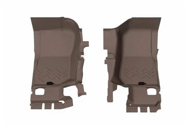 Jeep Wrangler Jk 4-Door Armorlite Front Flooring Set, Desert Khaki 2
