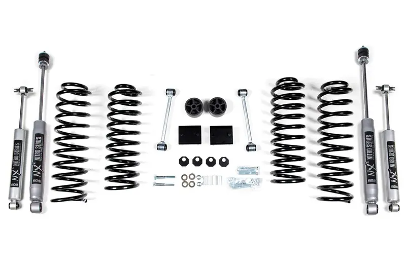 Jeep Wrangler Jk 4-Door Bds Suspension 2In Lift Kit W/ Nx2 Shocks 1