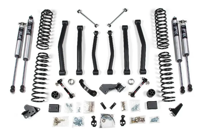 Jeep Wrangler Jk 4-Door Bds Suspension 4.5In Lift Kit - Fox 2.0 Performance Shocks, Sway Bar Disconnects 1