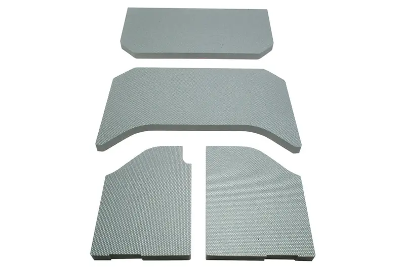 Jeep Wrangler Jk 4-Door Dei Sound Deadening Headliner, Gray Original Finish 1