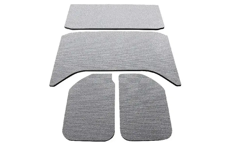 Jeep Wrangler Jk 4-Door Dei Sound Deadening Headliner Kit,Gray Original Finish 1