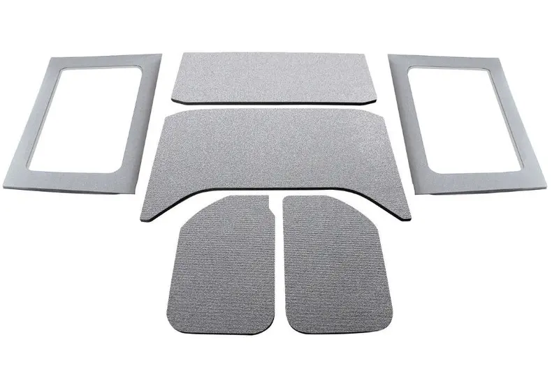 Jeep Wrangler Jk 4-Door Design Engineering Complete Headliner Kit, Gray Original Finish 1
