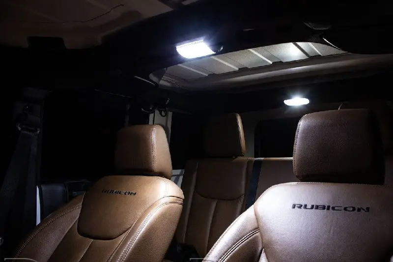 Jeep Wrangler Jk 4-Door Diode Dynamics Interior Led Conversion Kit Stage 1, Cool White 1