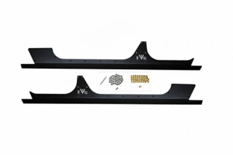 Jeep Wrangler Jk 4-Door Evo Manufacturing Rock Skins Black 1