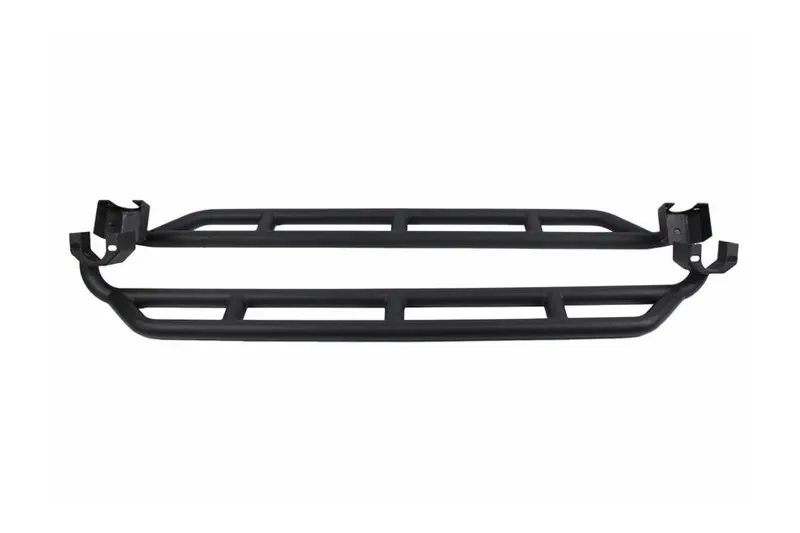 Jeep Wrangler Jk 4-Door Fishbone Offroad Rocker Guards - Black 1