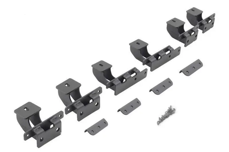 Jeep Wrangler Jk 4-Door Go Rhino Dominator Extreme Side Step Mounting Brackets 1