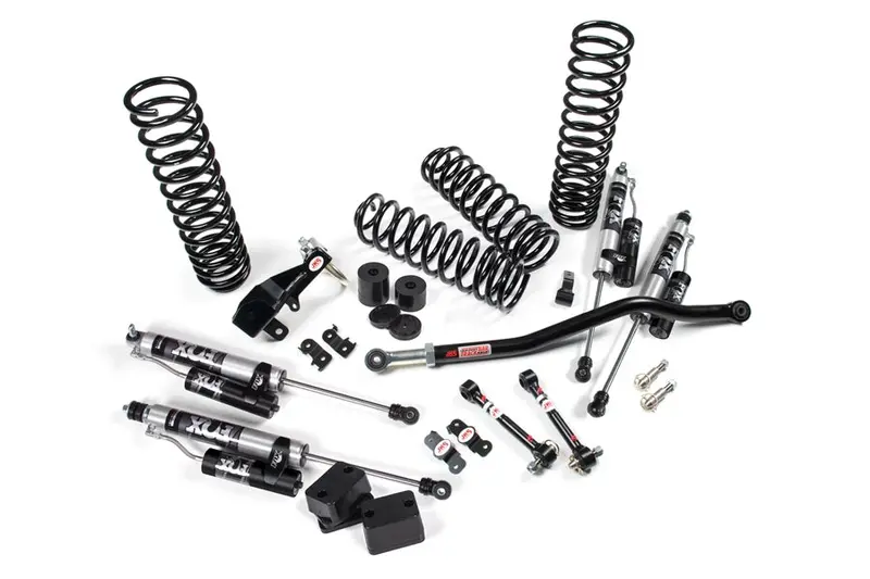 Jeep Wrangler Jk 4-Door Jks J-Venture 3.5In Lift Kit W/ Fox Remote Reservoir Shocks 1