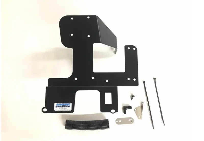 Jeep Wrangler Jk 4-Door M.O.R.E. Arb Air Compressor Mount, Black 1