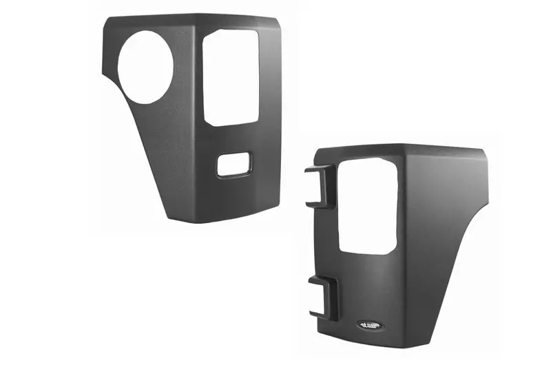 Jeep Wrangler Jk 4-Door Rugged Ridge Rear Corner Body Armor, Pair 1