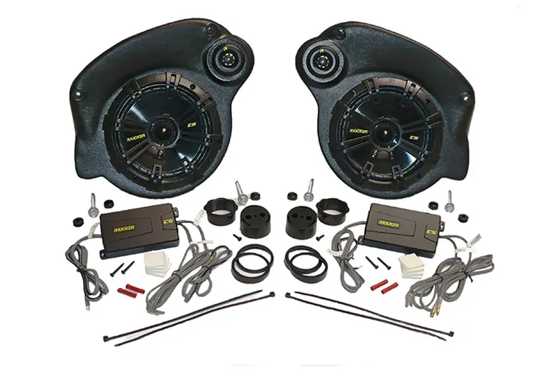 Jeep Wrangler Jk 4-Door Select Increments Jku-Pods W/ Kicker Speakers 1