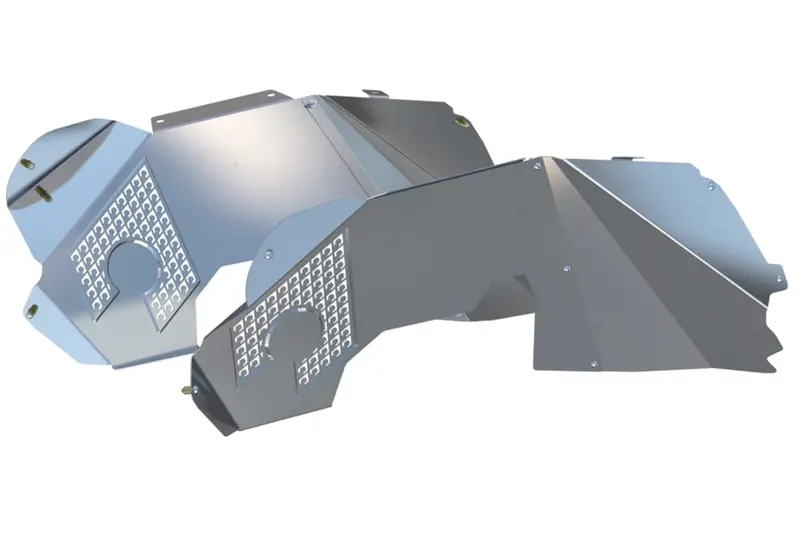 Jeep Wrangler Jk Artec Industries Front Vented Inner Fenders - Bare 1