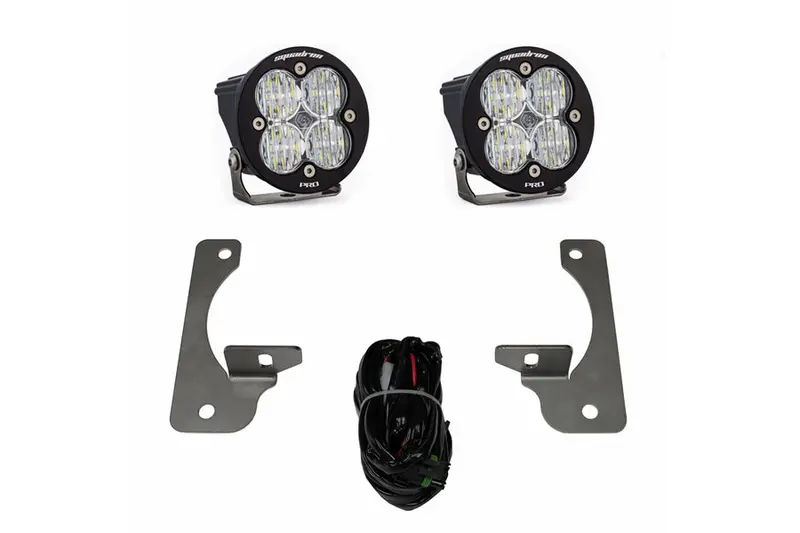 Jeep Wrangler Jk Baja Designs Squadron-R Pro Led Light Kit - X/10Th Anniversary/Hard Rock 1