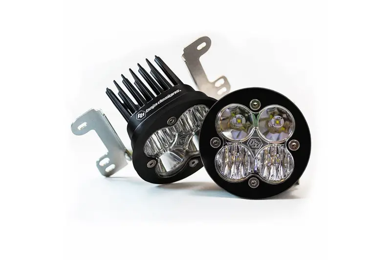 Jeep Wrangler Jk Baja Designs Squadron-R Pro Series Led Fog Pocket Kit 1