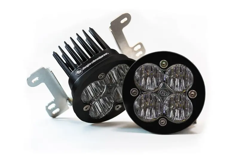 Jeep Wrangler Jk Baja Designs Squadron-R Sae Fog Pocket Kit,  White 1