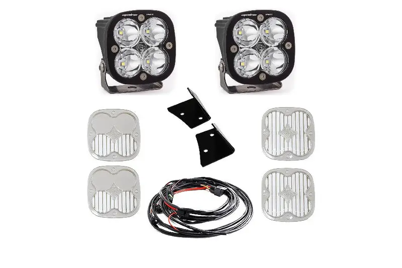 Jeep Wrangler Jk Baja Designs Squadron Sport Spot A-Pillar Kit 1
