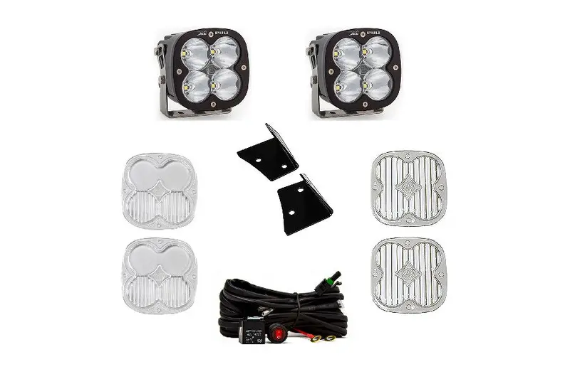 Jeep Wrangler Jk Baja Designs Xl Pro Spot A-Pillar Kit 1