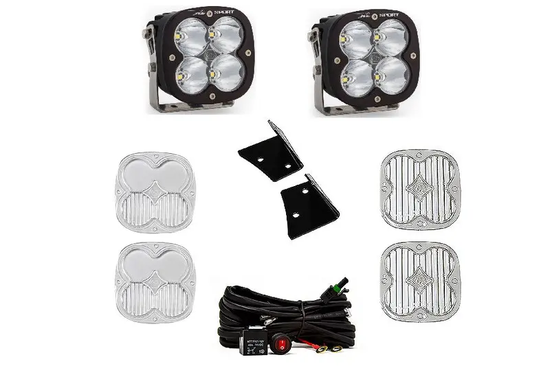 Jeep Wrangler Jk Baja Designs Xl Sport Spot A-Pillar Kit 1