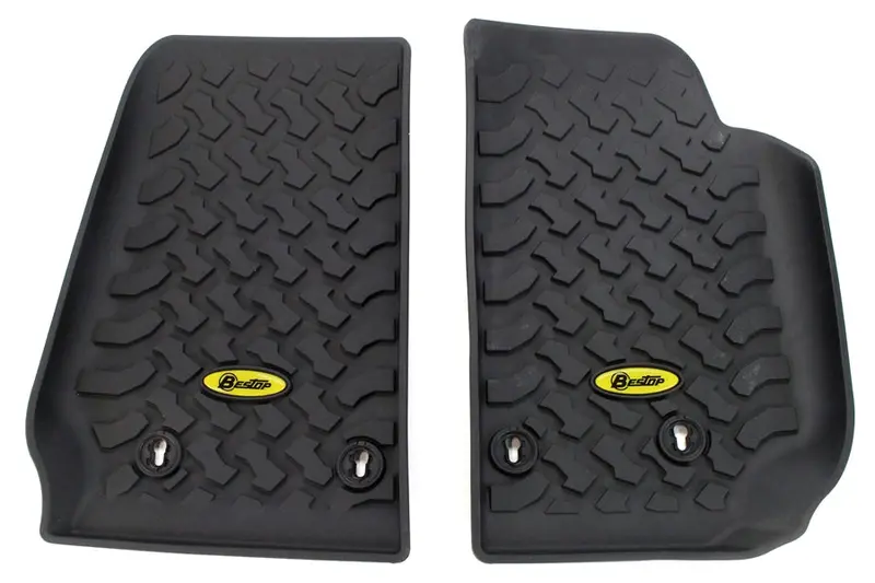 Jeep Wrangler Jk Bestop Front Floor Liners, Black 1