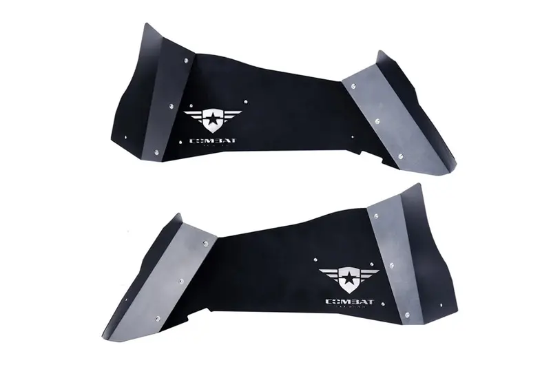 Jeep Wrangler Jk Combat Off Road Battle Ready Aluminum Inner Fender Liner Kit, Rear 1