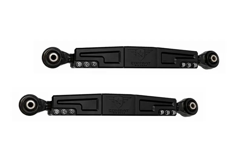 Jeep Wrangler Jk Combat Off Road Howitzer Rear Lower Control Arms - Pair, Black 1