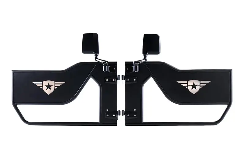 Jeep Wrangler Jk Combat Off Road Mission Tube Doors Front - Pair 1