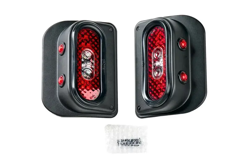 Jeep Wrangler Jk Combat Off Road Tail Gunner Led Tail Light Kit 1