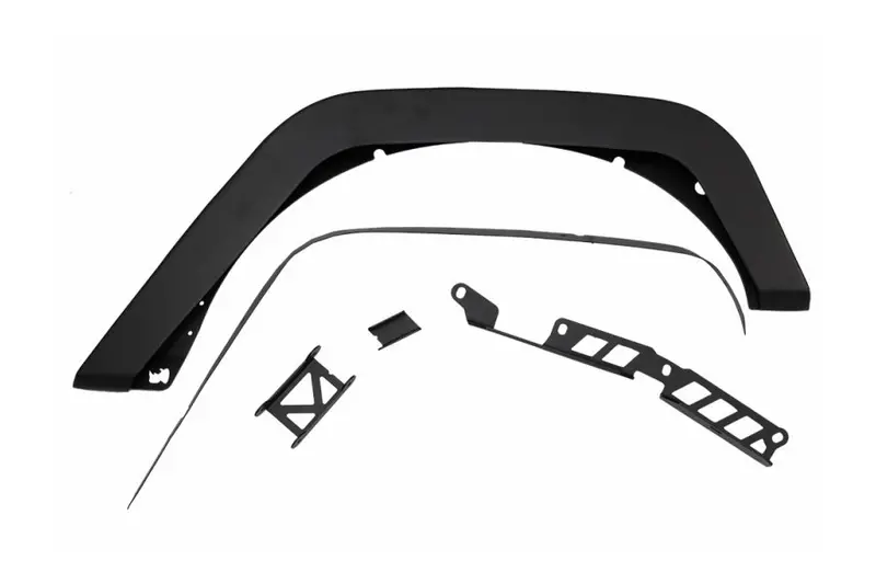 Jeep Wrangler Jk Go Rhino Trailline 3In Wide Steel Rear Fenders 1