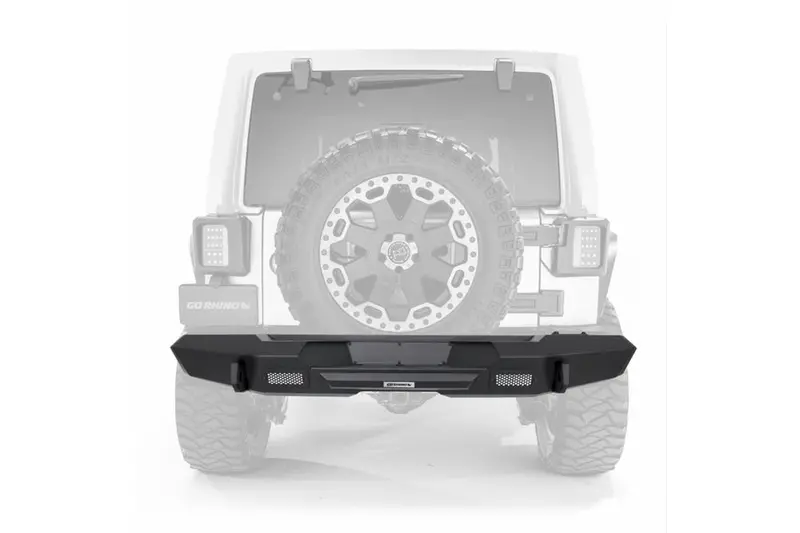 Jeep Wrangler Jk Go Rhino Trailline Straight Rear Bumper 1