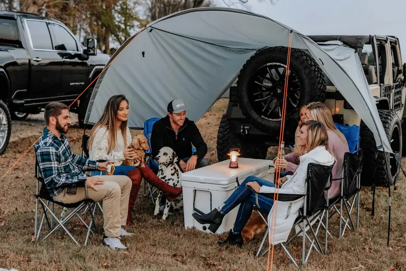 Jeep Wrangler Jk/Jl Trail Gear Oasis 2In1 Trail Cover & Tailgate Shade 1