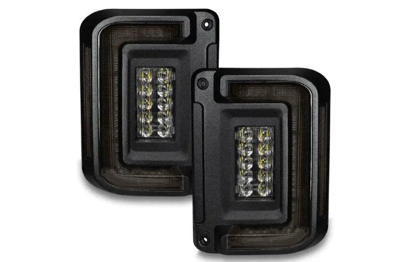 Jeep Wrangler Jk Oracle Flush Mount Led Tail Lights, Tinted Lens 1