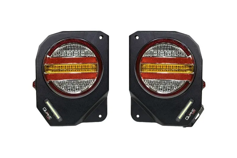 Jeep Wrangler Jk Quake Led Metal Tek Tail Lights 1