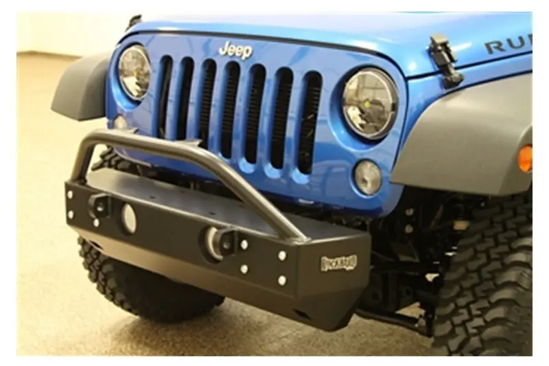 Jeep Wrangler Jk Rock Hard 4X4 Aluminum Patriot Series Front Bumper Grille Width 1