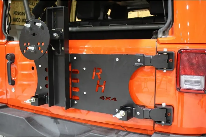 Jeep Wrangler Jk Rock Hard 4X4 Freedom Series Body Mount Tire Carrier 1