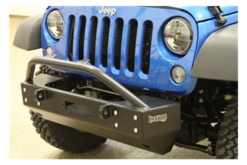 Jeep Wrangler Jk Rock Hard 4X4 Rear Overhead Center Bar Padding Kit Rock Hard 4X4 Rear Overhead Center Bar Padding Kit Rock Hard 4X4 Patriot Series Stubby Front Bumper W/Lowered Winch Plate 1