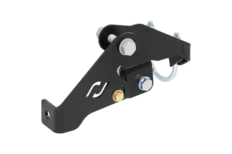 Jeep Wrangler Jk Rockjock High Steer Front Trac Bar And Steering Stabilizer Shock Relocation Bracket (For Jl/Jt Trac Bar) 1