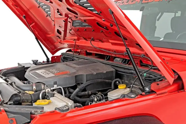 Jeep Wrangler Jk Rough Country Hydraulic Hood Assist 1
