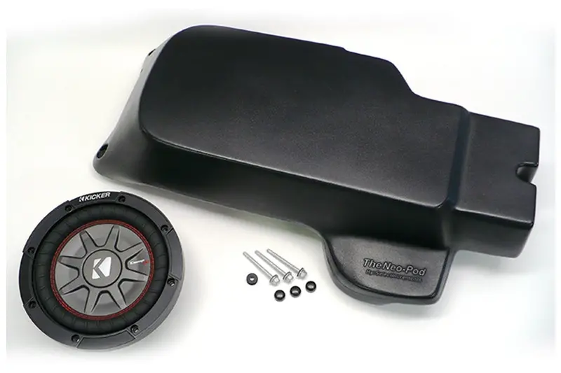 Jeep Wrangler Jk Select Increments Neo-Pod W/ Kicker Subwoofer 1