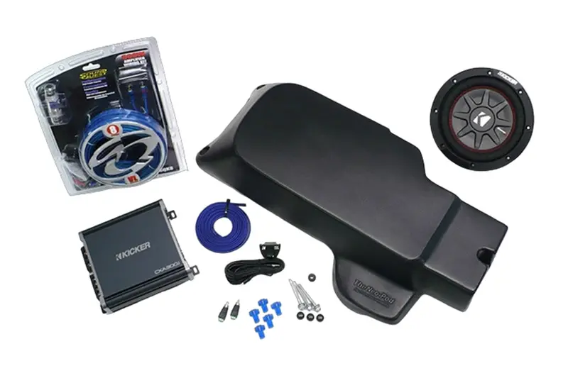 Jeep Wrangler Jk Select Increments Neo-Pod W/ Kicker Subwoofer And Amplifier 1