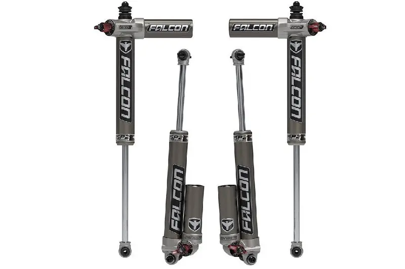Jeep Wrangler Jk Terafex Falcon Sp2 3.3 Fast Adjust Piggyback Shock Kit  5-6In Lift 1