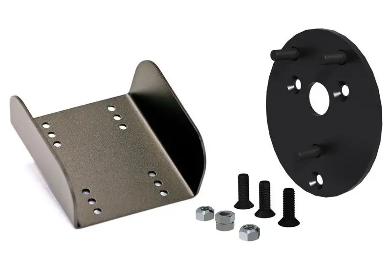 Jeep Wrangler Jk Teraflex Spare Tire Relocation Bracket & 3Rd Brake Light Extension Bracket Kit 1