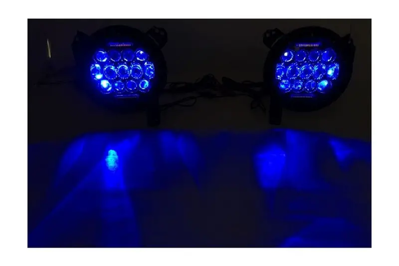Jeep Wrangler Jk, Tj & Cj Quake Led 7 Inch Headlights W/ High/Low Beams - Rgb Accent W/ Black Reflector 2