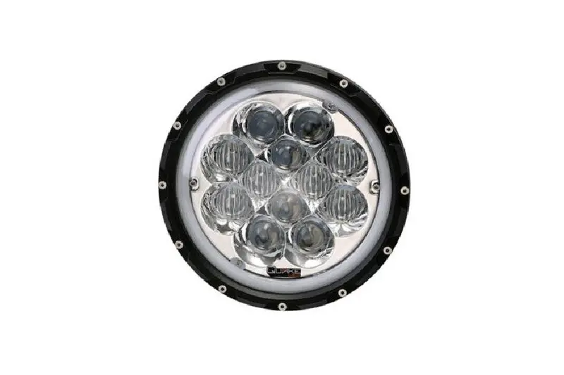 Jeep Wrangler Jk, Tj & Cj Quake Led 7In Spider Eye Headlights - Rgb Accent 1