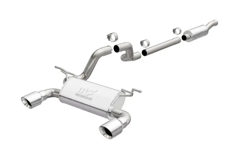 Jeep Wrangler Jl 2.0L Magnaflow Street Series Catback Exhaust System, Polished 1